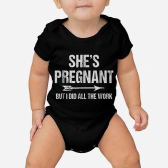 Funny Pregnancy Announcement Shirt For Dad | Baby Reveal Tee Baby Onesie | Crazezy