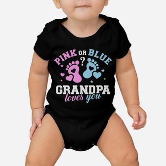 Gender Reveal Grandpa Baby Onesie | Crazezy