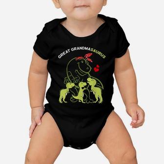 Great Grandmasaurus Great Grandma Tyrannosaurus Dinosaur Baby Onesie | Crazezy AU