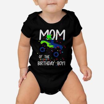 Leprechaun Monster Truck Party Mom Of Birthday Boy Baby Onesie | Crazezy
