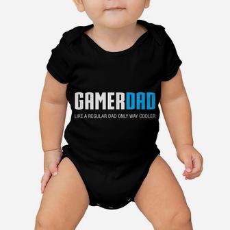 Mens Gamer Dad Shirt, Funny Cute Father's Day Gift Baby Onesie | Crazezy