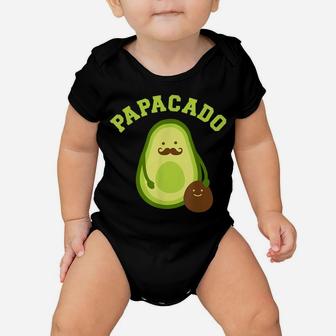 Papacado Funny Gift For New Dad Or Daddy Announcement Baby Onesie | Crazezy DE