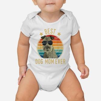 Best Dog Mom Ever Lakeland Terrier Mother's Day Gift Baby Onesie | Crazezy CA