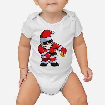 Dad To Be Funny Christmas Pregnancy Announcement Sweatshirt Baby Onesie | Crazezy AU