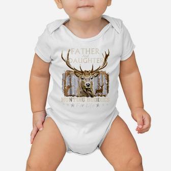 Father And Daughter Hunting Buddies For Life Gift Fo Baby Onesie | Crazezy DE