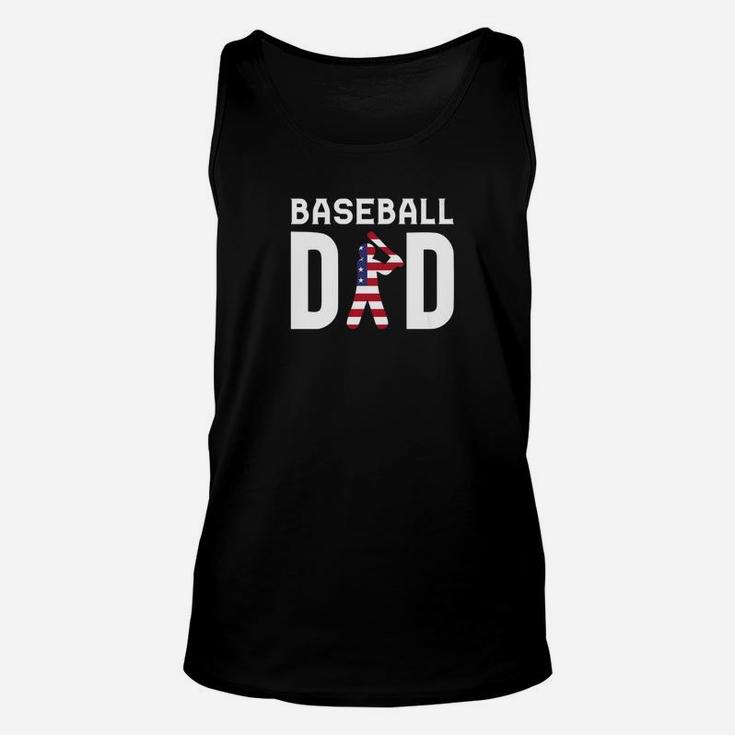 Baseball Dad Proud Baseball Dad Fathers Day Gift Premium Unisex Tank Top