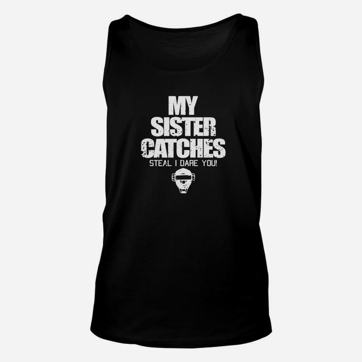 Cool Girls Softball Catcher Funny Gift Sister Brother Unisex Tank Top