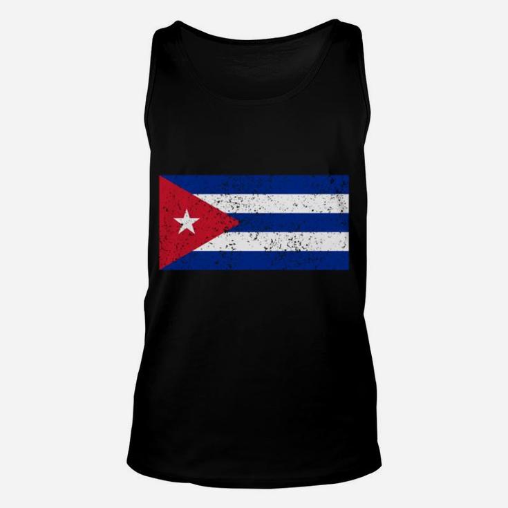 Cuba Est 1898 Cuban Flag Pride Vintage Cuba Sweatshirt Unisex Tank Top