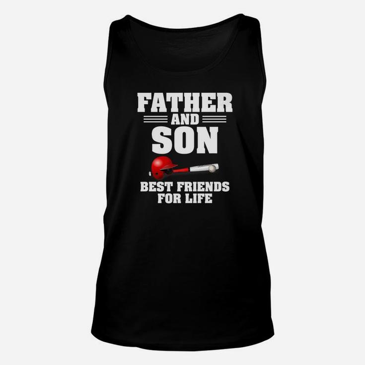 Dad Life Father Son Best Friends Baseball Men Gifts Unisex Tank Top