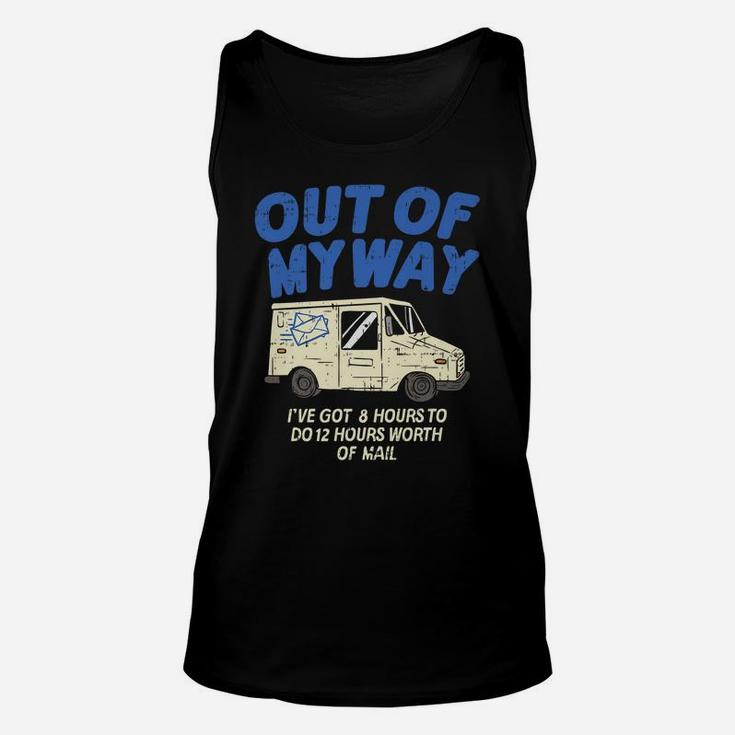 Delivery Driver Clothing Joke Gifts Delivery Truck Design Unisex Tank Top
