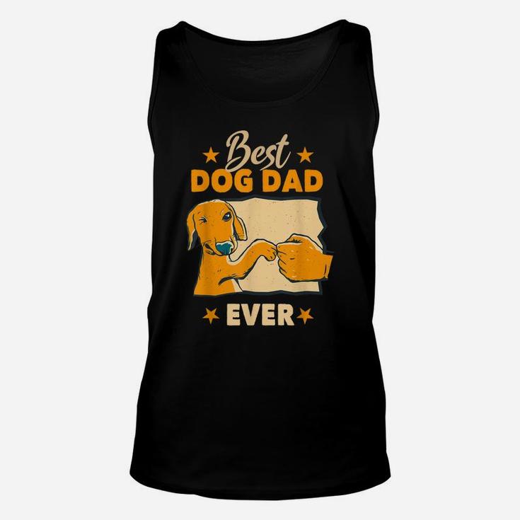 Dogs And Dog Dad - Best Friends Gift Father Men Unisex Tank Top