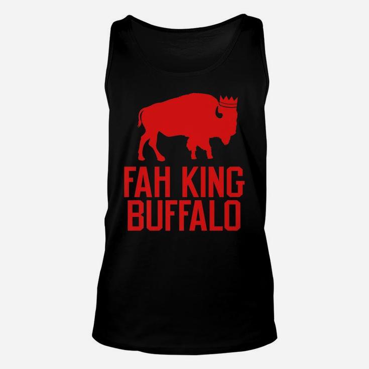 Fah King Buffalo Funny Retro Buffalo NY Unisex Tank Top