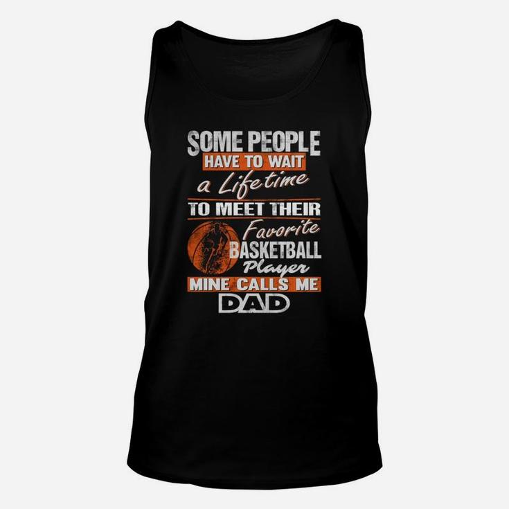 Favorite Basketball Players Dad Fathers Day Unisex Tank Top