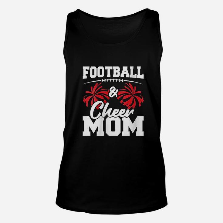 Football And Cheer Mom High School Sports Cheerleading Unisex Tank Top