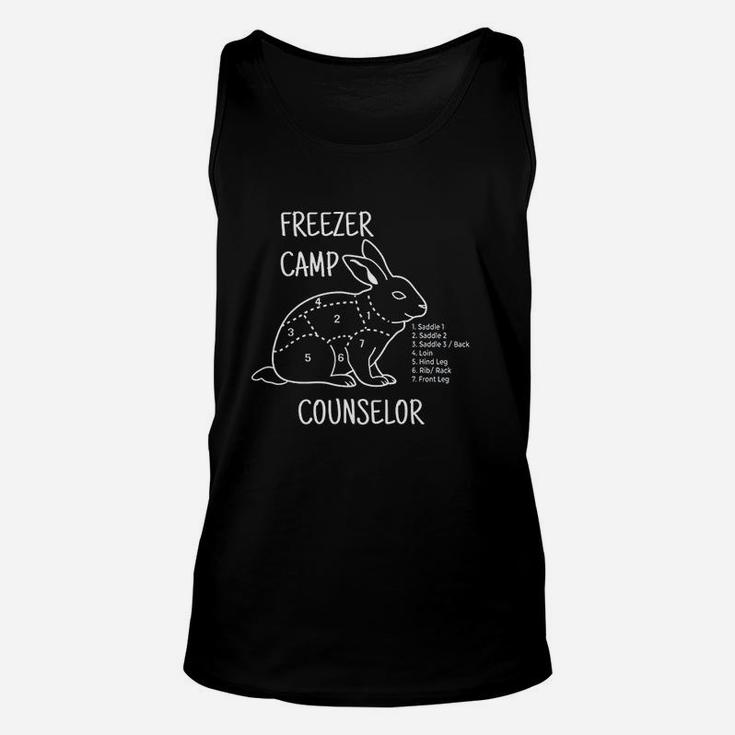 Freezer Camp Rabbit Meat - Funny Homestead And Hunter Unisex Tank Top