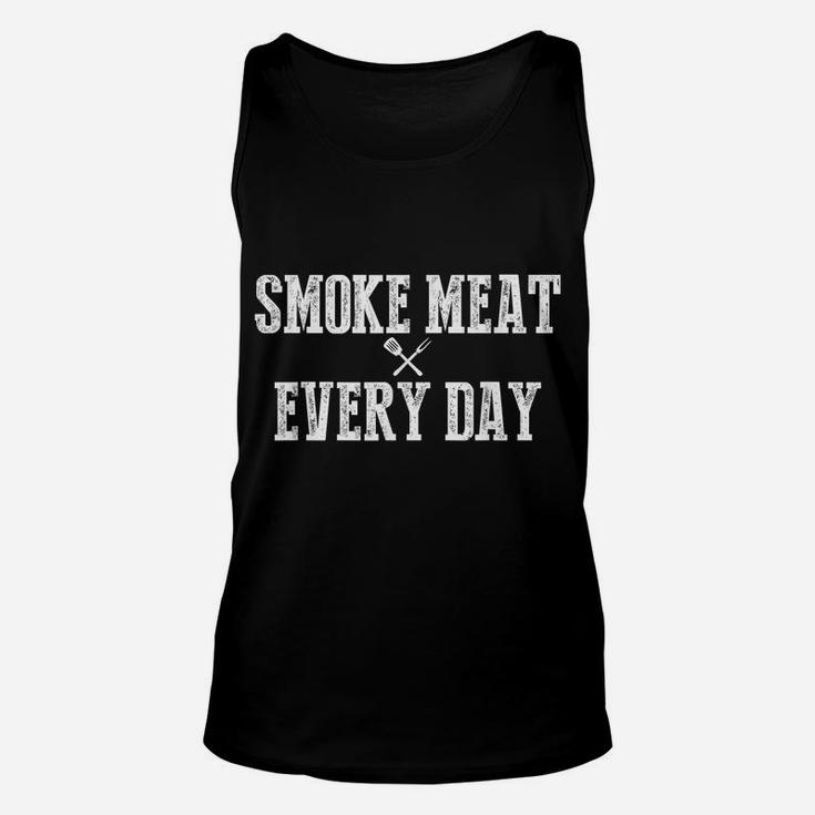 Funny BBQ Smoker Accessory Pitmaster Dad Grilling Gift Men Unisex Tank Top