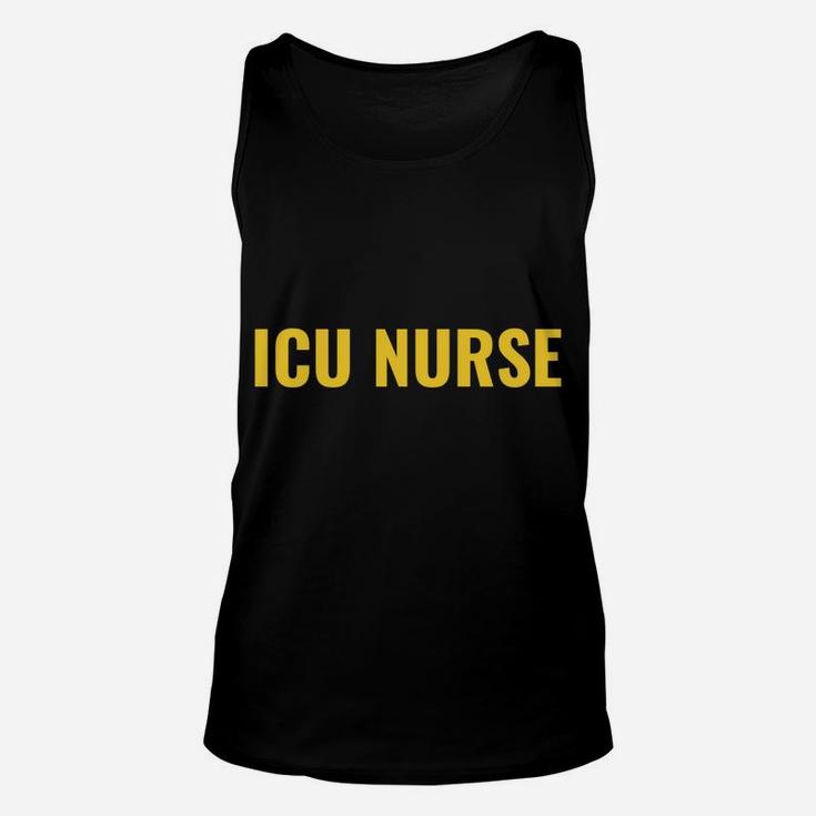 Funny Nurse Superhero Shirt, Gift For ICU Nurse Unisex Tank Top