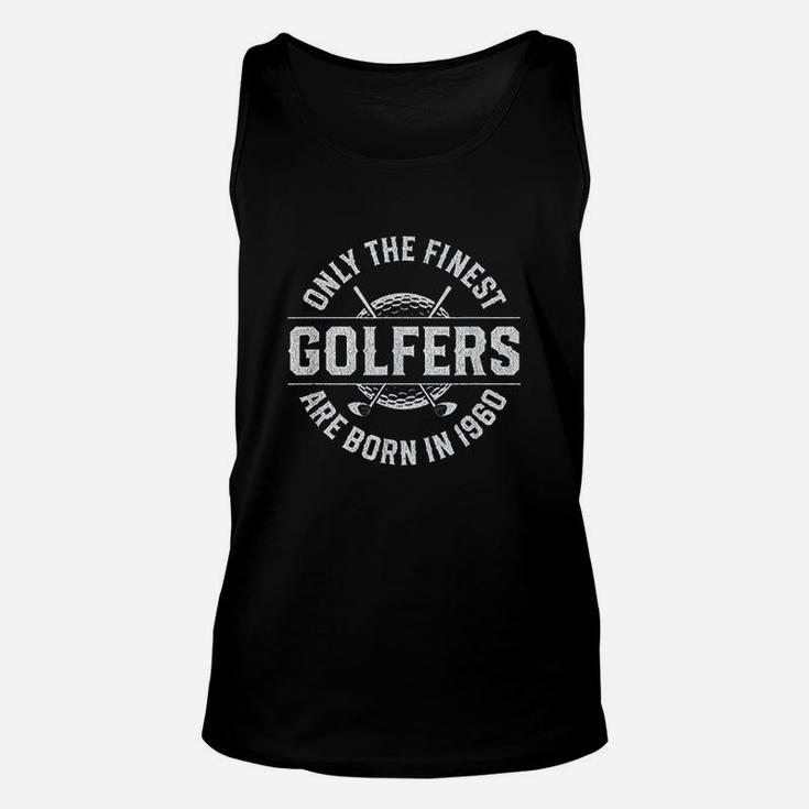 Gift For 61 Year Old Golfer Golfing 1960 61st Birthday Unisex Tank Top