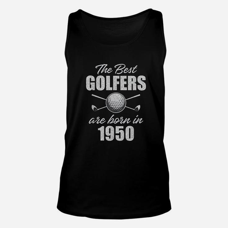 Gift For 71 Year Old Golfer Golfing 1950 71st Birthday Unisex Tank Top