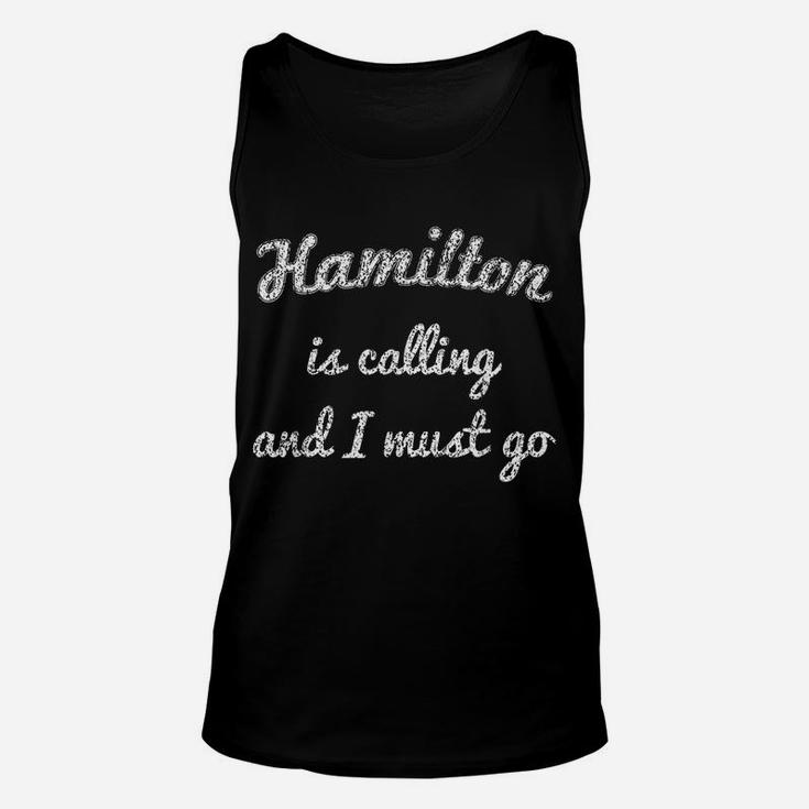 Hamilton Oh Ohio Funny City Trip Home Roots Usa Gift Unisex Tank Top