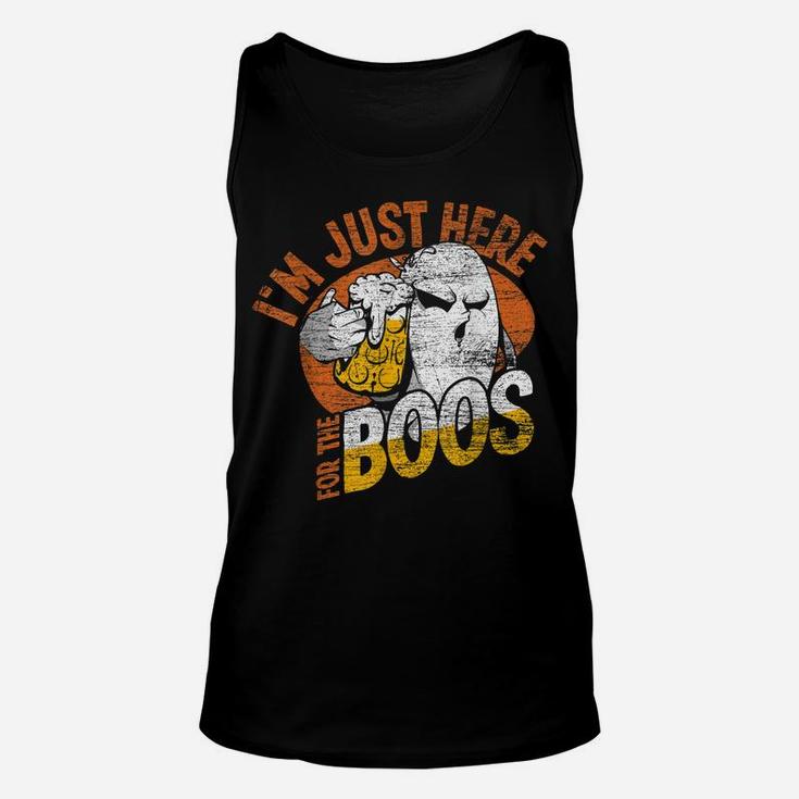 Im Just Here For The Boos Ghost Unisex Tank Top