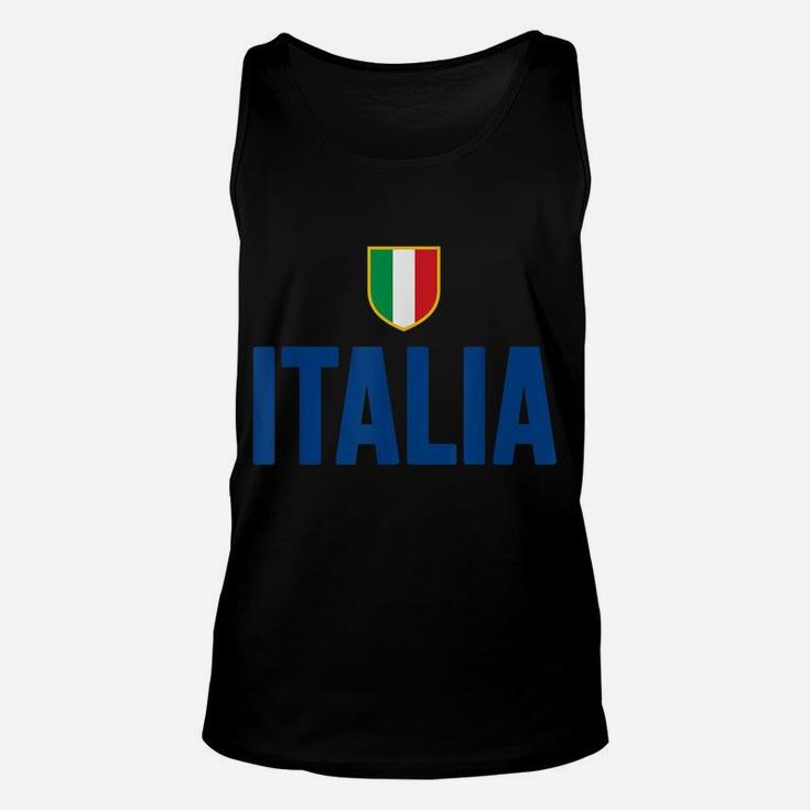 Italia  Italy Italian Flag Souvenir Gift Love Unisex Tank Top