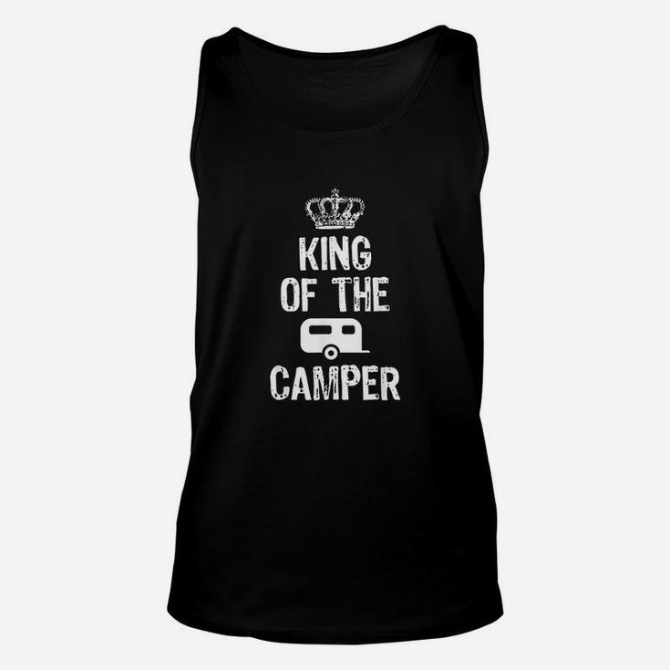 King Of The Camper Funny Camping Gift Christmas Unisex Tank Top