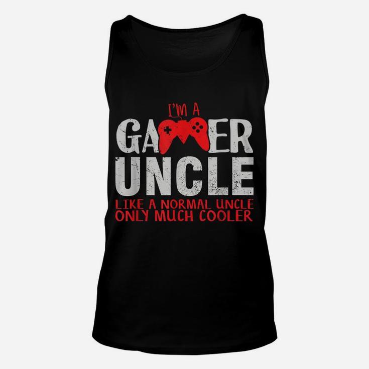Like A Normal Uncle Only Cooler Gamer Uncle Unisex Tank Top