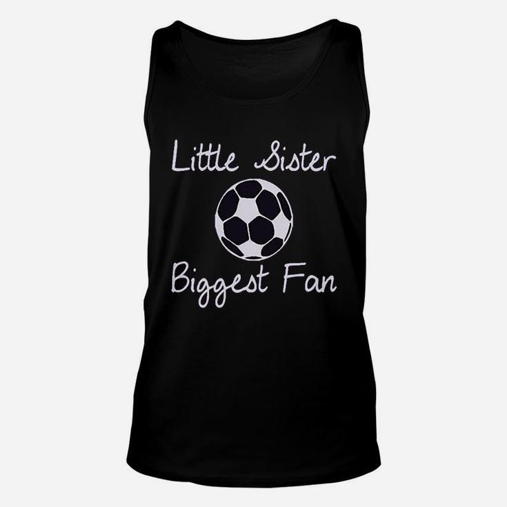 Little Sister Biggest Fun Style A Soccer Unisex Tank Top