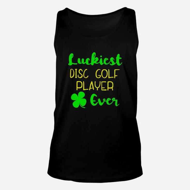 Luckiest Disc Golf Player Ever St Patrick Day Classic Unisex Tank Top