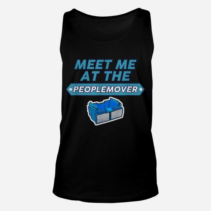 Meet Me At The Peoplemover Funny Unisex Tank Top