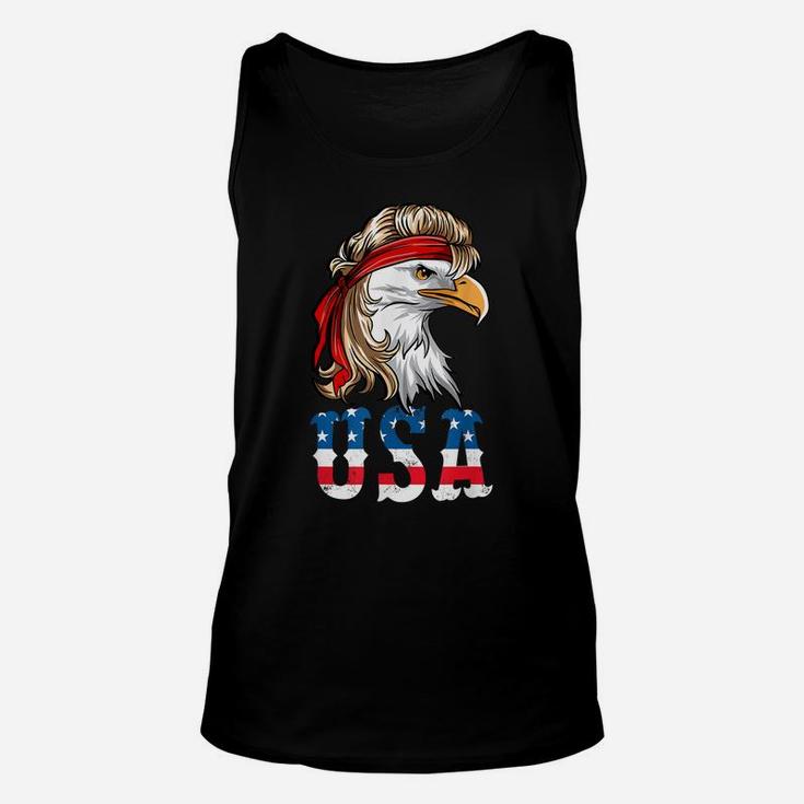 Mens Funny 4Th Of July American Flag Usa Patriotic Eagle Pride Unisex Tank Top
