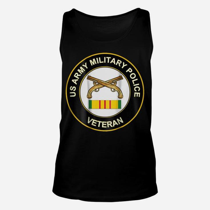 Military Police Vietnam Veteran T Shirt Unisex Tank Top