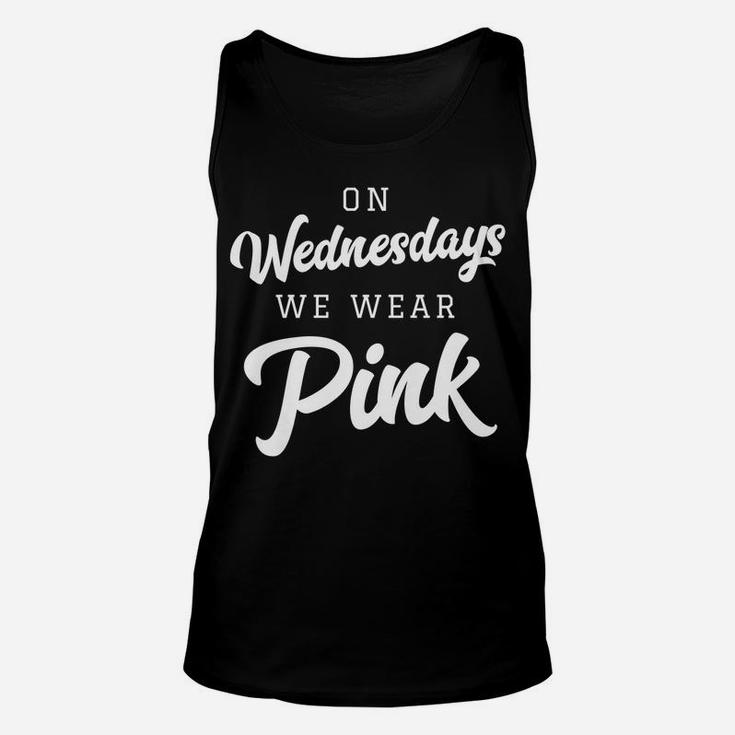On Wednesdays We Wear PINK Unisex Tank Top