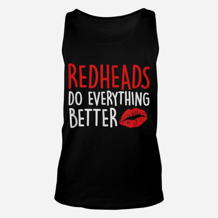 Redhead Gift I Ginger Red Hair Unisex Tank Top