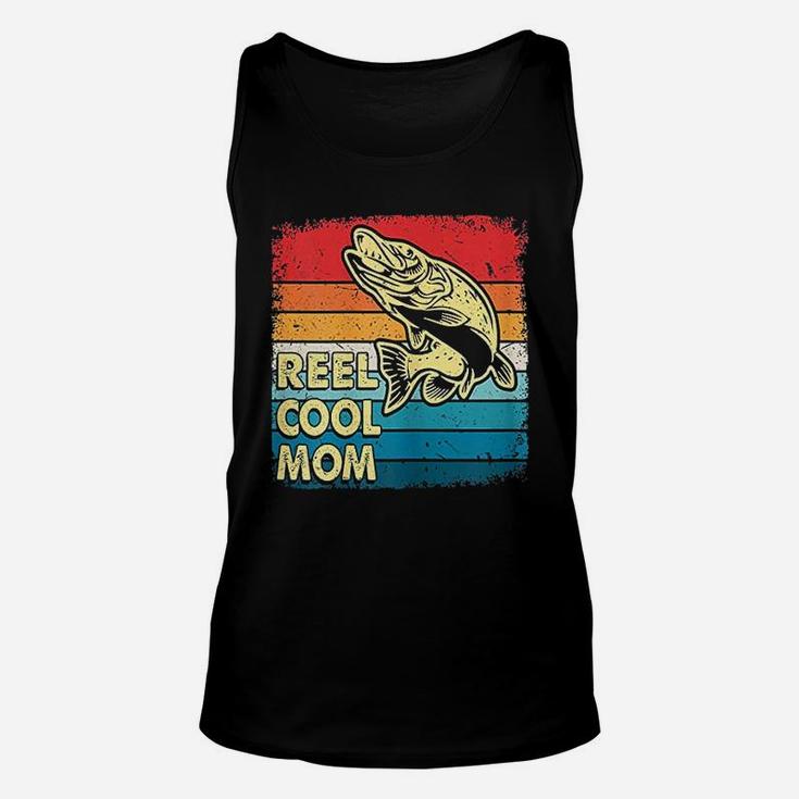 Reel Cool Mom Funny Fish Fishing Mothers Day Gift Unisex Tank Top