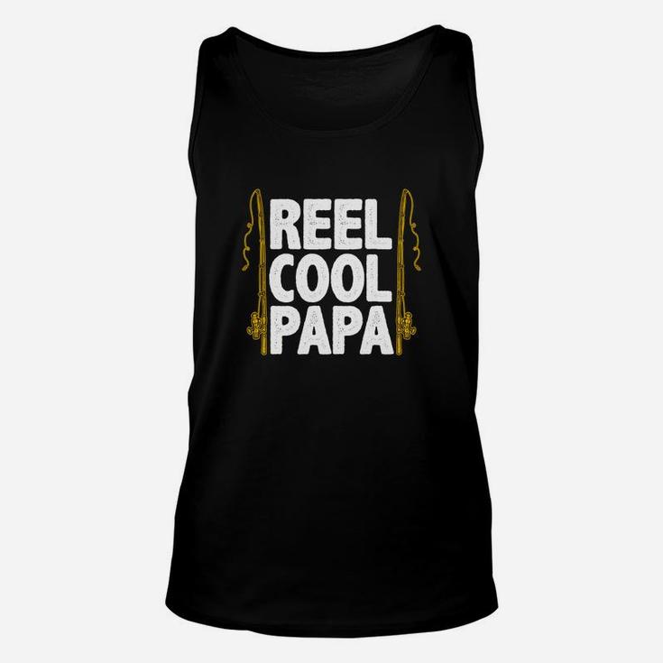 Reel Cool Papa Funny Fishing Shirt For Men Unisex Tank Top