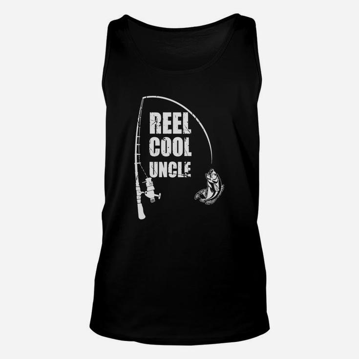 Reel Cool Uncle Great Gift Fishing For Uncle Unisex Tank Top