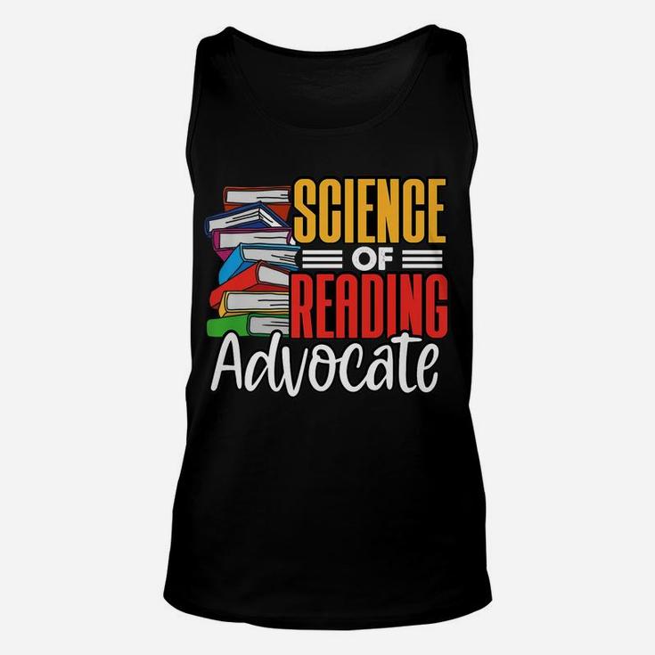 Science Of Reading Advocate Literature Unisex Tank Top
