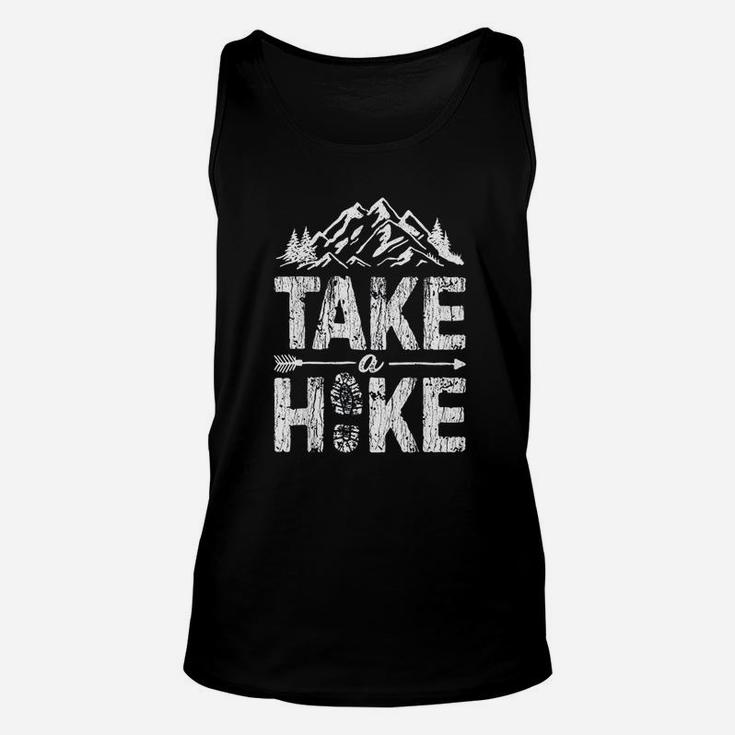 Take A Hike Outdoor Hiking Nature Hiker Vintage Unisex Tank Top