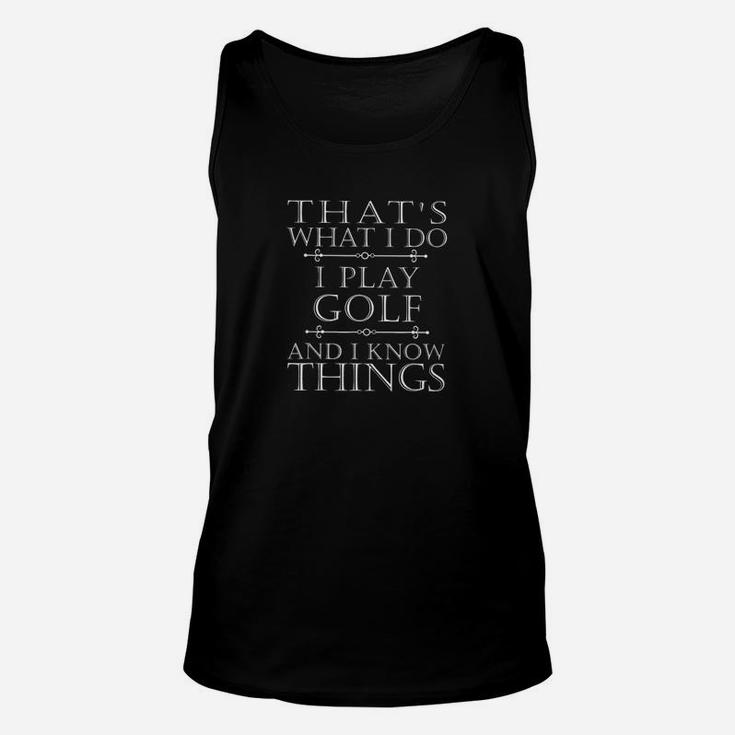 That's What I Do I Play Golf Classic Unisex Tank Top