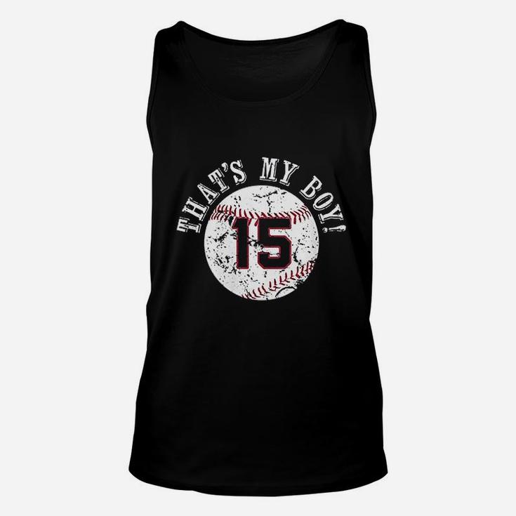 Unique Thats My Boy Baseball Player Mom Or Dad Gifts Unisex Tank Top