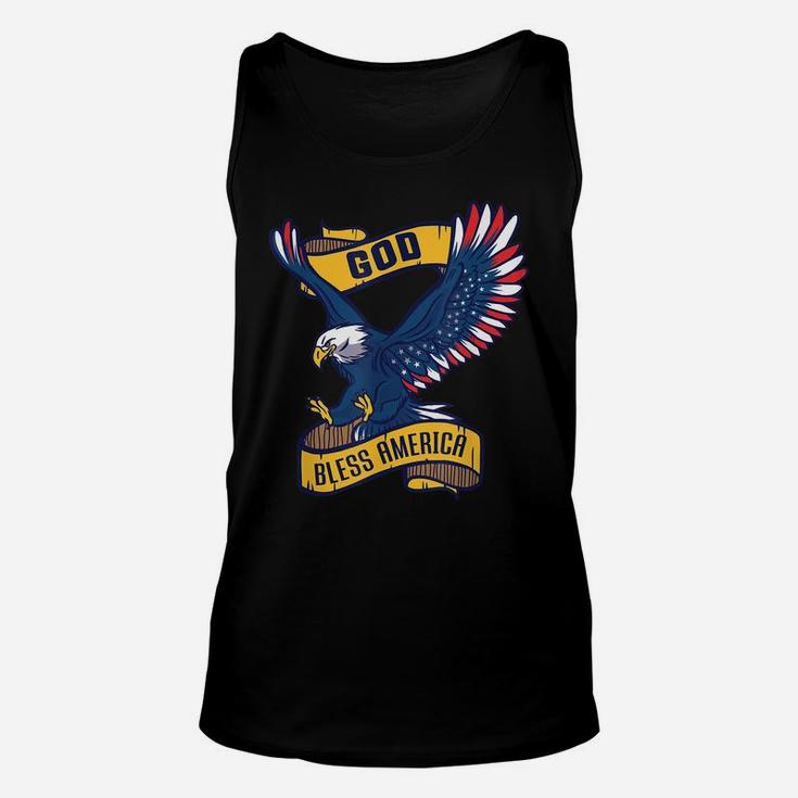 Usa Patriotic American 4Th Of July Outfit God Bless America Unisex Tank Top