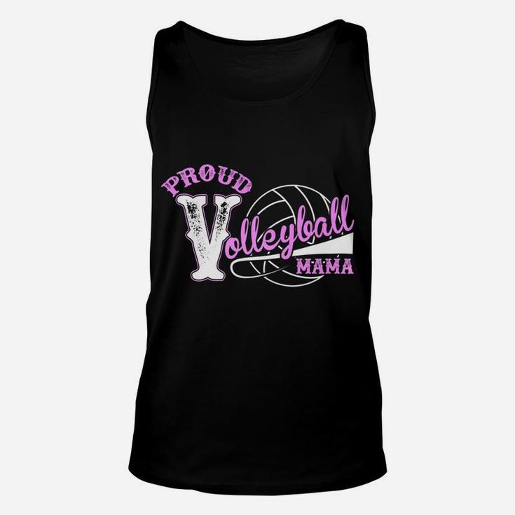 Volleyball For Women Proud Volleyball Mama Unisex Tank Top