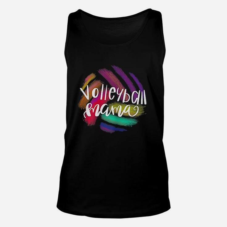 Volleyball Mama Female Sporty Mother Gift Volleyball Mom Unisex Tank Top