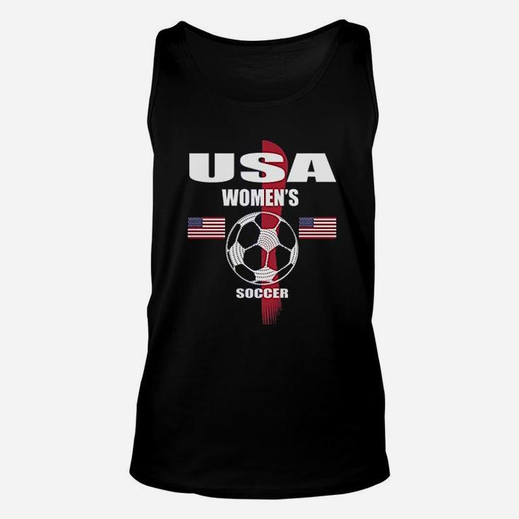 Women Soccer Team Usa United States Soccer Unisex Tank Top