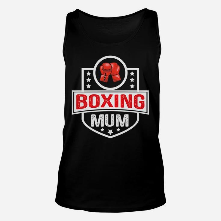Womens Boxing Gloves Tee Boxing Mum Gift Unisex Tank Top