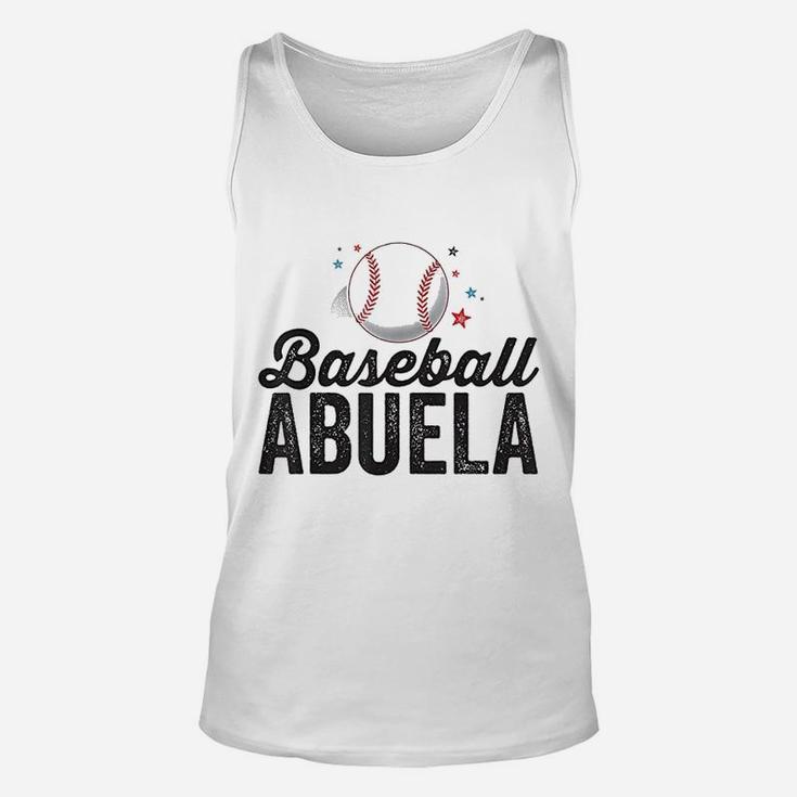 Baseball Abuela Grandma Grandmother Latina Gift Unisex Tank Top
