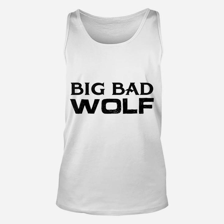 Big Bad And Wolf Wolves Werewolf Lover Cute Gift Unisex Tank Top