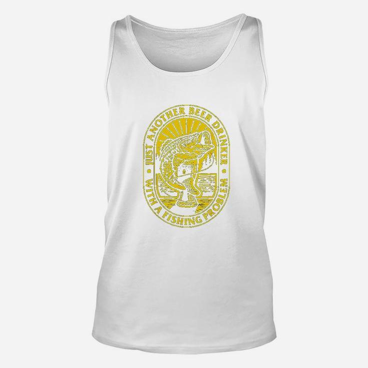 Funny Another Beer Drinker With A Fishing Problem For Dad Unisex Tank Top
